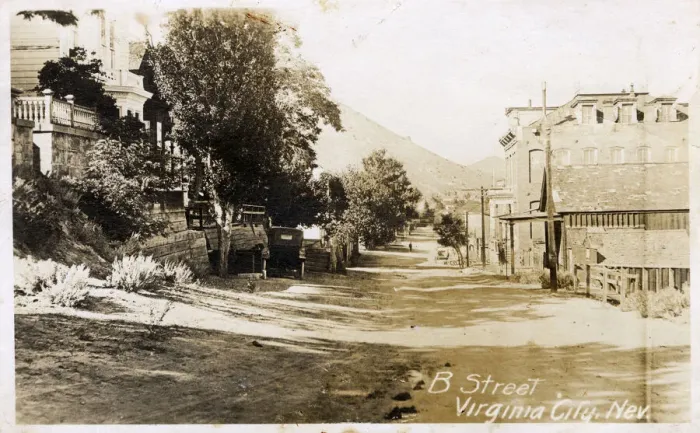 Framed Print : B Street, Virginia City, Nevada, USA Framed Print : B Street, Virginia City, Nevada, USA