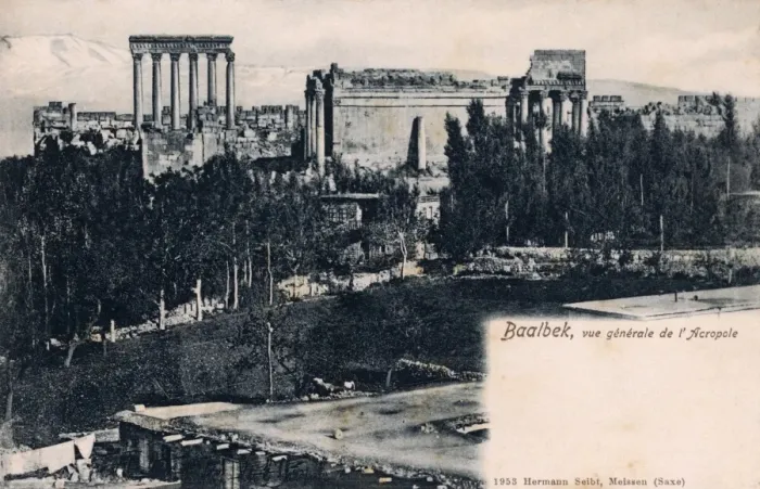 Framed Print : Baalbek, Lebanon - General view of the Acropolis Framed Print : Baalbek, Lebanon - General view of the Acropolis