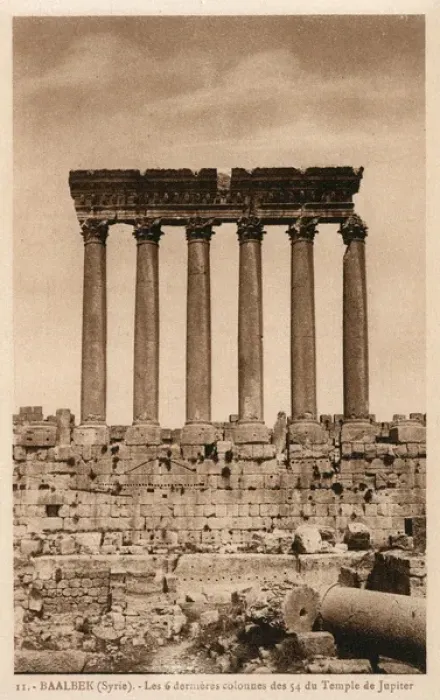 Framed Print : Baalbek, Lebanon - Temple of Jupiter - Six golden pillars Framed Print : Baalbek, Lebanon - Temple of Jupiter - Six golden pillars