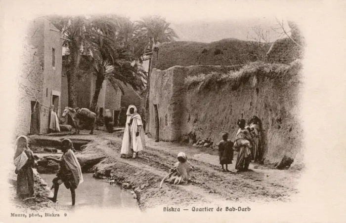 Framed Print : Bab-Darb Quarter of Biskra Old Town, Algeria Framed Print : Bab-Darb Quarter of Biskra Old Town, Algeria