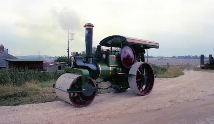 Framed Print : Babcock & Wilcox Road Roller 4013, Brutus Framed Print : Babcock & Wilcox Road Roller 4013, Brutus