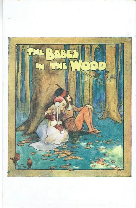 Framed Print : The Babes in the Wood, Harold Reading production Framed Print : The Babes in the Wood, Harold Reading production