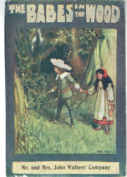 Framed Print : The Babes in the Wood, John Walters Company production Framed Print : The Babes in the Wood, John Walters Company production