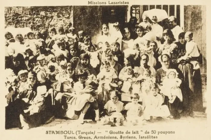 Framed Print : Babies from many racial groups in Istanbul
