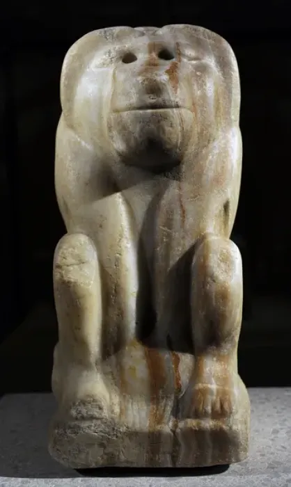 Framed Print : Baboons statue. Early Dynastic Period. Egypt Framed Print : Baboons statue. Early Dynastic Period. Egypt