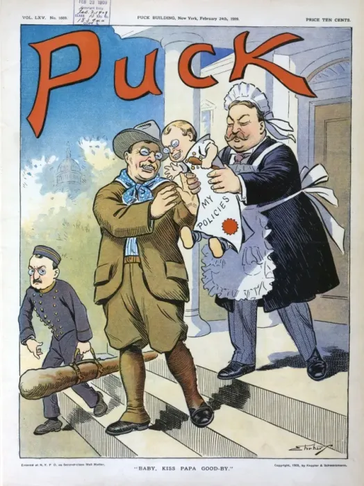 Framed Print : Baby, kiss papa good-by Framed Print : Baby, kiss papa good-by