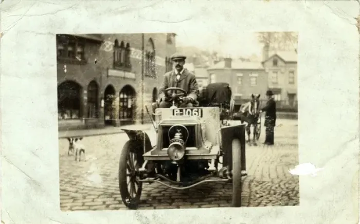 Framed Print : Baby Peugeot Vintage Car, England Framed Print : Baby Peugeot Vintage Car, England