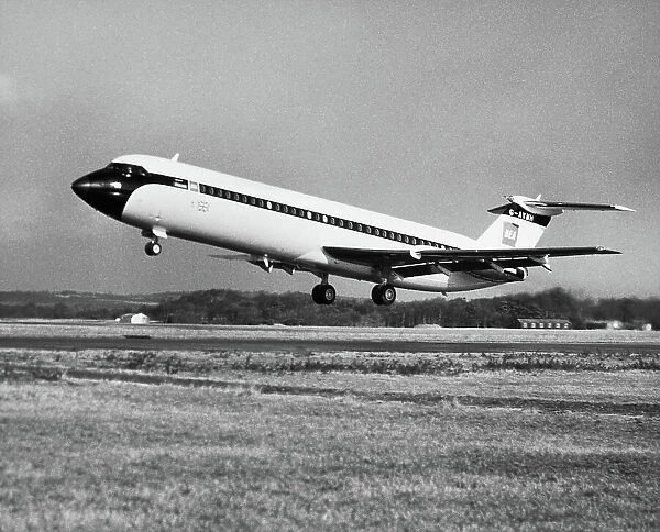 BAC 1-11. Bea BAC 1-11 Super One-Eleven Airliner Taking-Off Date: 1968