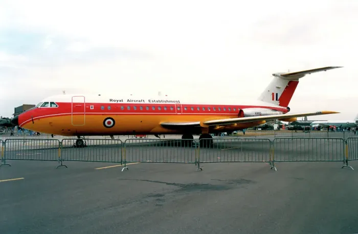 Framed Print : BAC 1-11-201AC XX105 Framed Print : BAC 1-11-201AC XX105