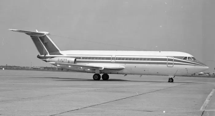 Framed Print : BAC 1-11-301AG G-ATPK Framed Print : BAC 1-11-301AG G-ATPK