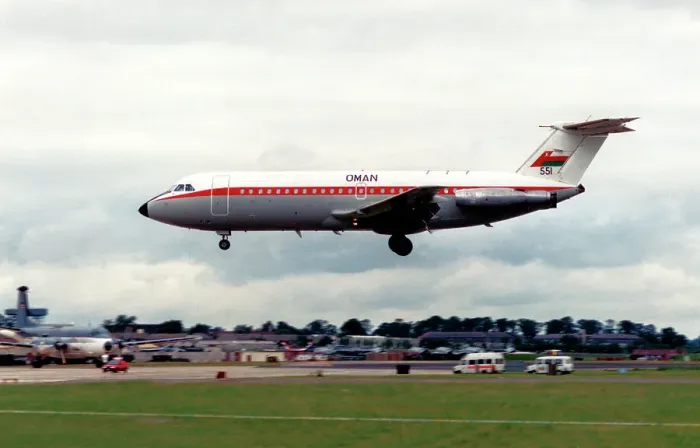 Framed Print : BAC 1-11 551 Framed Print : BAC 1-11 551