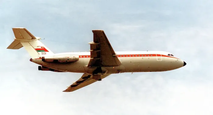 Framed Print : BAC 1-11 551 Framed Print : BAC 1-11 551