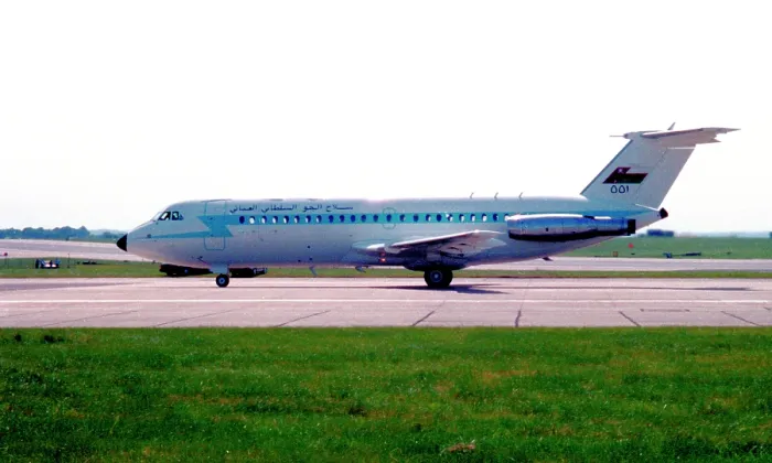 Framed Print : BAC 1-11 551 Framed Print : BAC 1-11 551