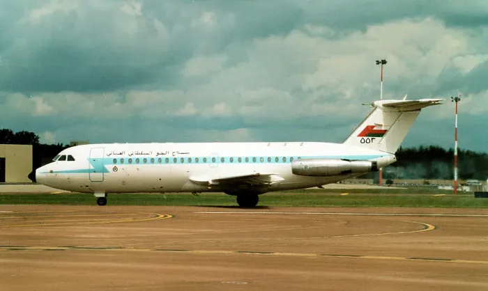 Framed Print : BAC 1-11 553 Framed Print : BAC 1-11 553