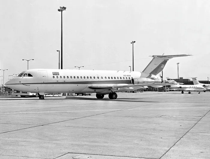 Framed Print : BAC 1-11 HZ-MAM Framed Print : BAC 1-11 HZ-MAM