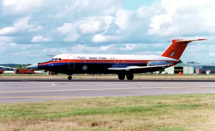 Framed Print : BAC 1-11 Srs.479FU ZE433 Framed Print : BAC 1-11 Srs.479FU ZE433