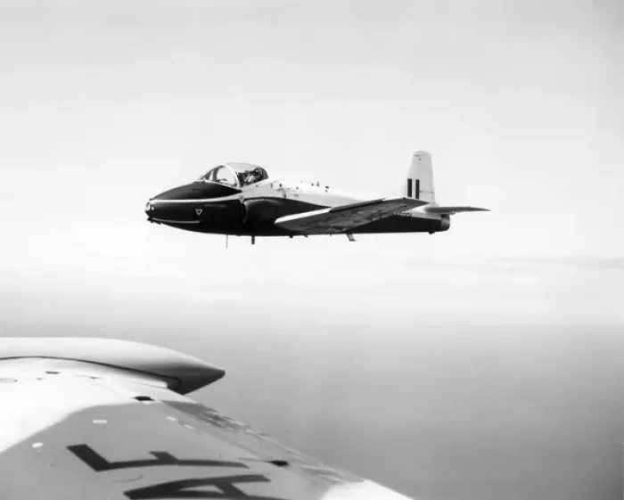 Framed Print : BAC Jet Provost T4 XS231 became the prototype T5 Framed Print : BAC Jet Provost T4 XS231 became the prototype T5