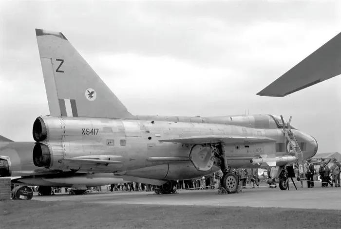 Framed Print : BAC Lightning T.5 XS417 - Z Framed Print : BAC Lightning T.5 XS417 - Z