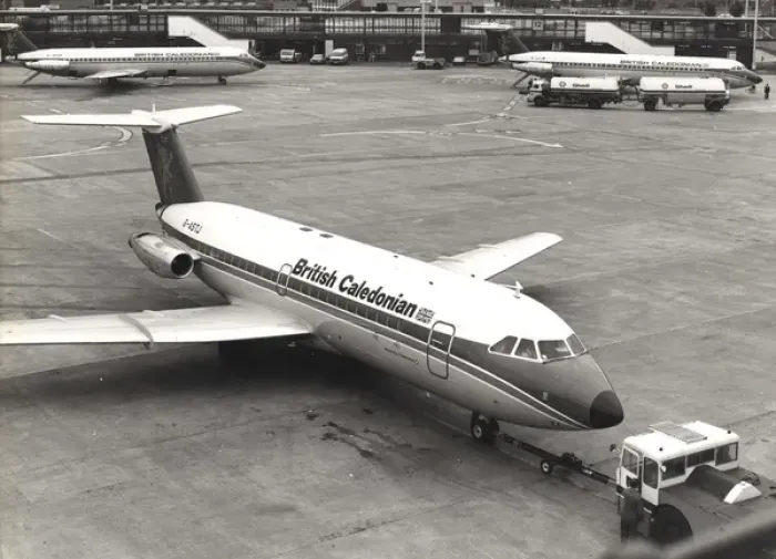 Framed Print : BAC One-Eleven 201AC, G-ASTJ, Royal Burgh of Dunfermline Framed Print : BAC One-Eleven 201AC, G-ASTJ, Royal Burgh of Dunfermline