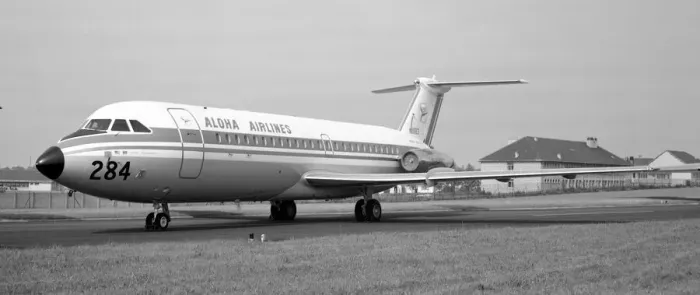 Framed Print : BAC One-Eleven-215-AU N11183 Framed Print : BAC One-Eleven-215-AU N11183