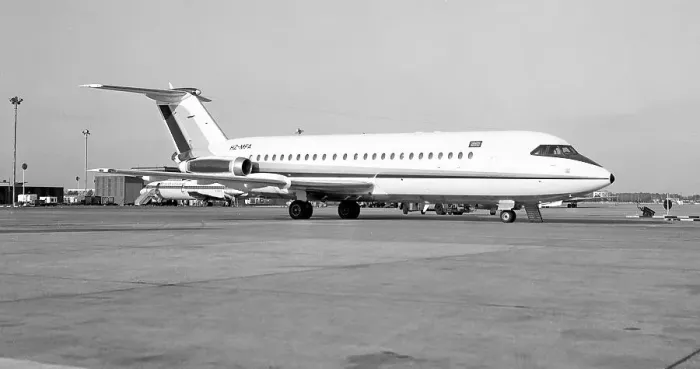 Framed Print : BAC One-Eleven-401AK HZ-MFA Framed Print : BAC One-Eleven-401AK HZ-MFA