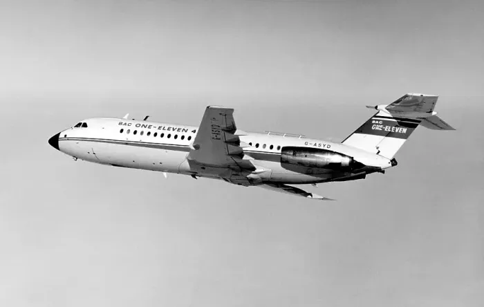 Framed Print : BAC One-Eleven 475 G-ASYD Framed Print : BAC One-Eleven 475 G-ASYD