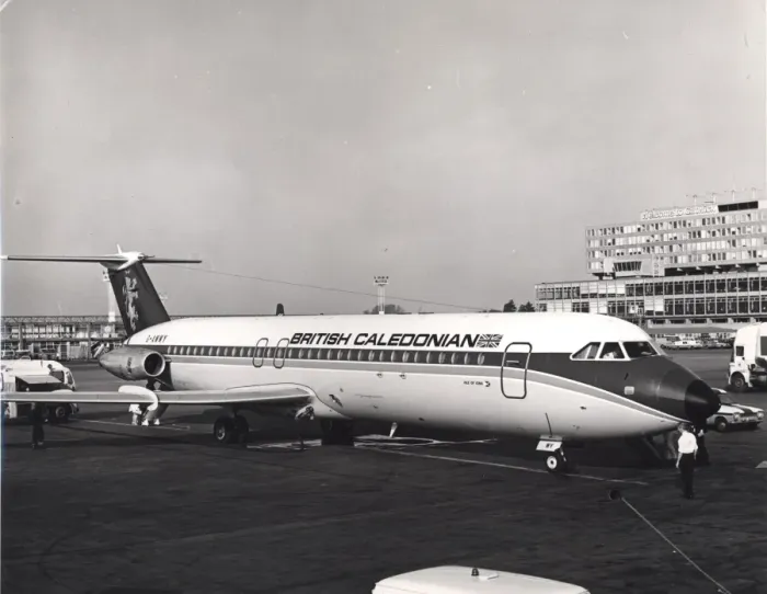 Framed Print : BAC One-Eleven 509EW, G-AWWY - British Caledonian Framed Print : BAC One-Eleven 509EW, G-AWWY - British Caledonian