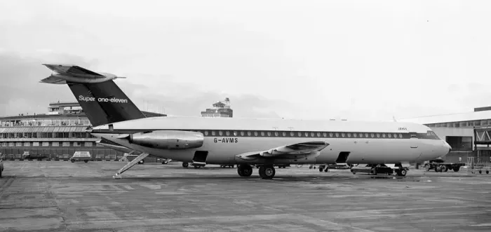 Framed Print : BAC One-Eleven- 510ED G-AVNS Framed Print : BAC One-Eleven- 510ED G-AVNS