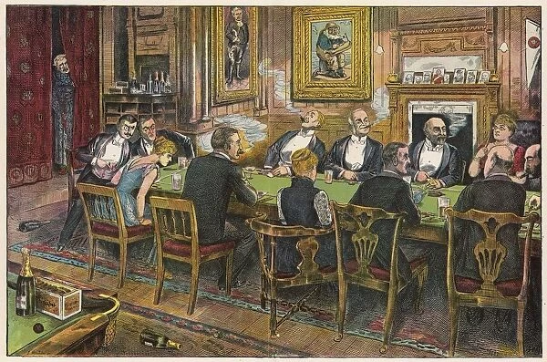 BACCARAT PLAYERS 1891