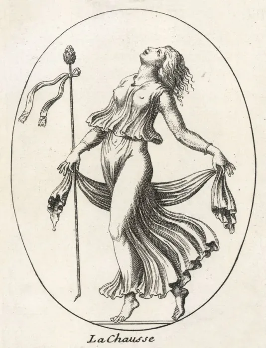 Framed Print : BACCHANTE. A Bacchante, worshipper of Bacchus, in ecstasy Framed Print : BACCHANTE. A Bacchante, worshipper of Bacchus, in ecstasy