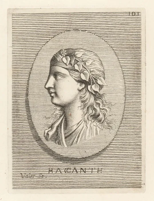 Framed Print : One of the Bacchantes or Bacchae Framed Print : One of the Bacchantes or Bacchae