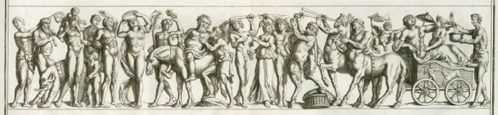 Framed Print : Bacchic Procession 1 Framed Print : Bacchic Procession 1