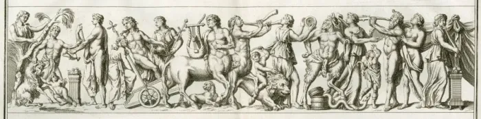 Framed Print : Bacchic Procession 2 Framed Print : Bacchic Procession 2