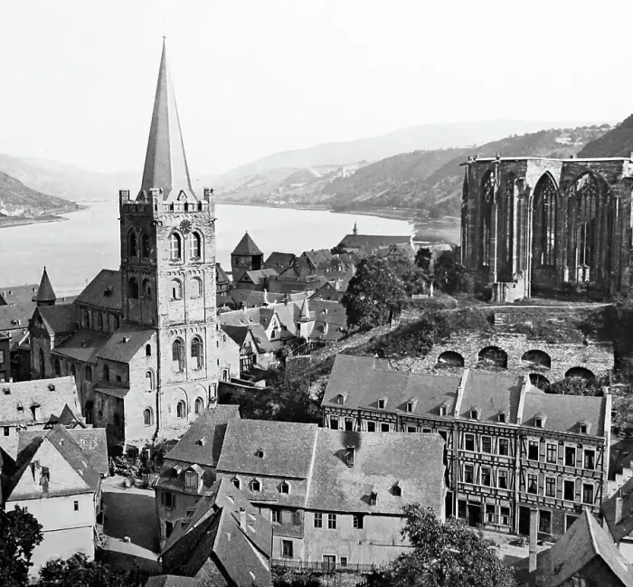 Framed Print : Bacharach, germany Framed Print : Bacharach, germany