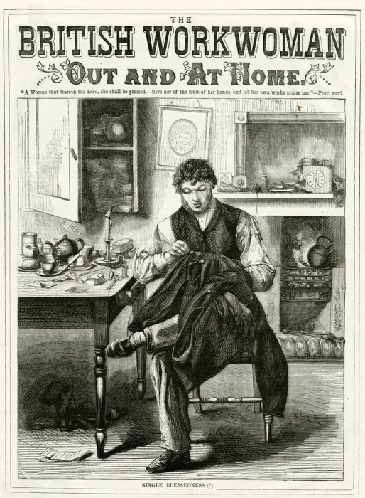 Framed Print : BACHELOR / WORKMAN 1866 Framed Print : BACHELOR / WORKMAN 1866