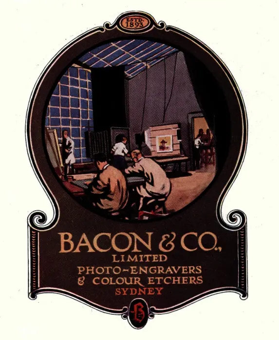 Framed Print : Bacon & Co Advertisement Framed Print : Bacon & Co Advertisement