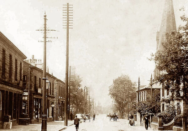 Bacup Road, Waterfoot, early 1900s