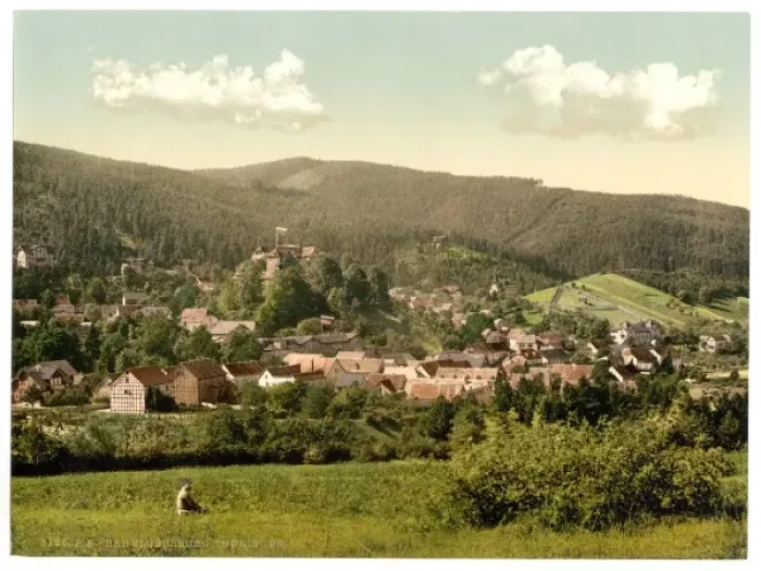 Framed Print : Bad Elgersburg, Thuringia, Germany Framed Print : Bad Elgersburg, Thuringia, Germany