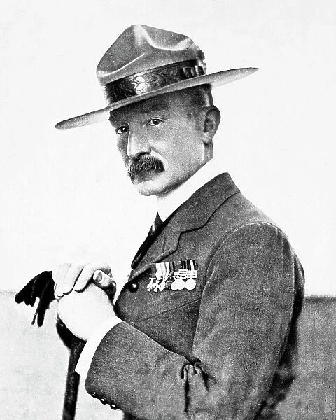 Baden Powell founder of the Boy Scouts