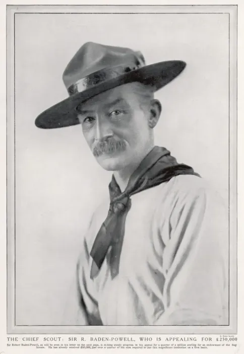 Framed Print : Baden-Powell / Hw Barnett Framed Print : Baden-Powell / Hw Barnett
