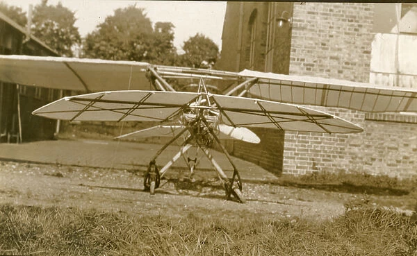 Baden-Powell Scout monoplane (The Midge) during construc?