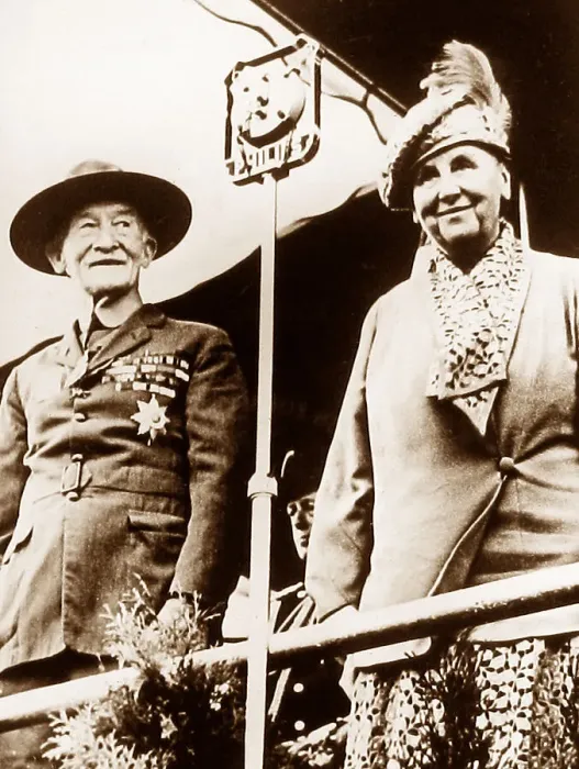 Framed Print : Baden Powell and his wife Framed Print : Baden Powell and his wife