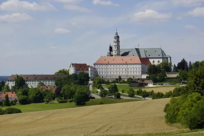 Framed Print : Baden Wurttemberg, Neresheim: Monastery and Abbey Church Framed Print : Baden Wurttemberg, Neresheim: Monastery and Abbey Church