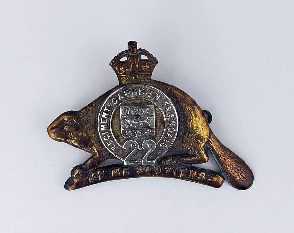 Badge of the 22nd Battalion (Canadien Fran硩s)