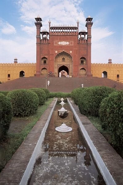 Badshahi Mosque. 1674. PAKISTAN. PUNJAB. Lahore