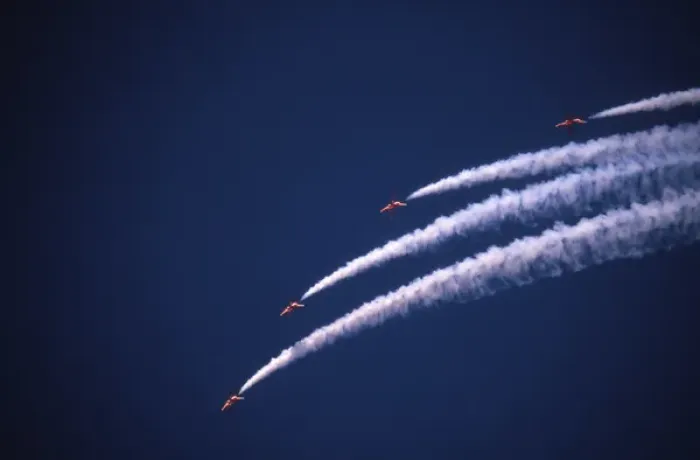 Framed Print : BAe Systems Hawks RAF Red Arrows practice smoke Scampton Framed Print : BAe Systems Hawks RAF Red Arrows practice smoke Scampton
