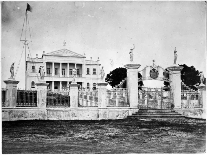 Framed Print : Bahia Fever Hospital, Bahia, Brazil, South America 1873 Framed Print : Bahia Fever Hospital, Bahia, Brazil, South America 1873