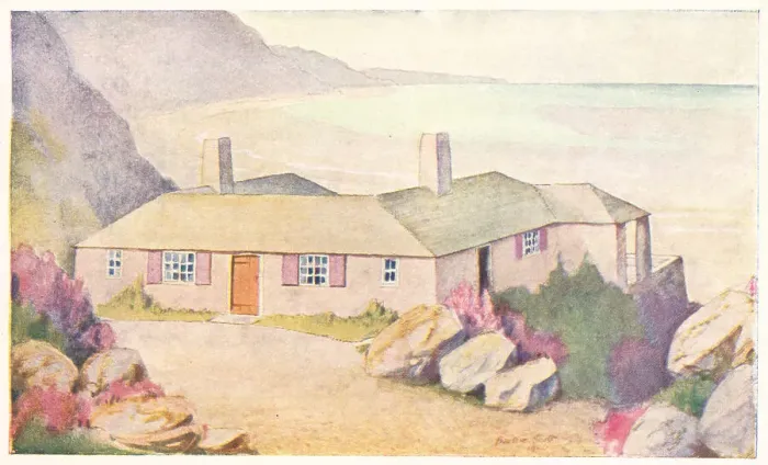 Framed Print : Baillie Scott, Holiday House, Cornwall Framed Print : Baillie Scott, Holiday House, Cornwall