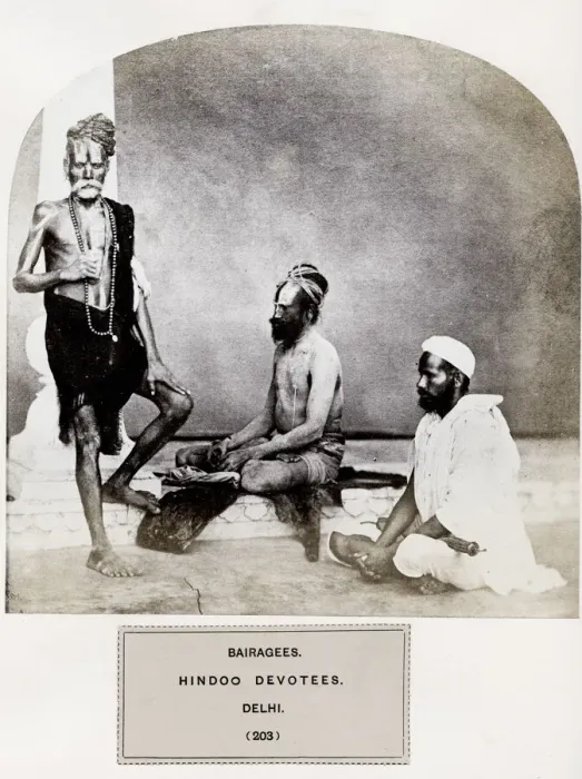 Framed Print : Bairagees, Hindoo devotees, Delhi Framed Print : Bairagees, Hindoo devotees, Delhi