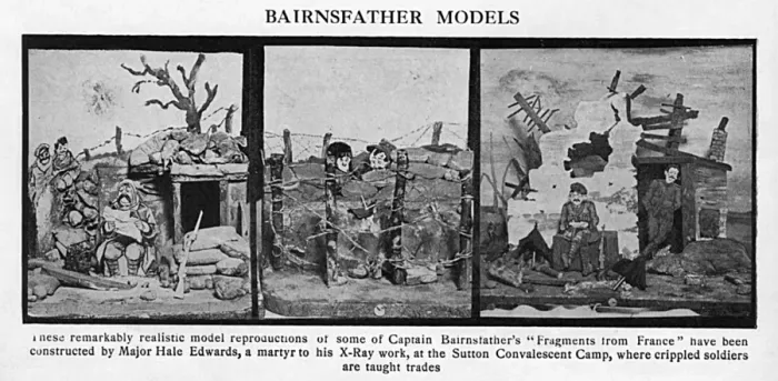 Framed Print : Bairnsfather cartoon models Framed Print : Bairnsfather cartoon models